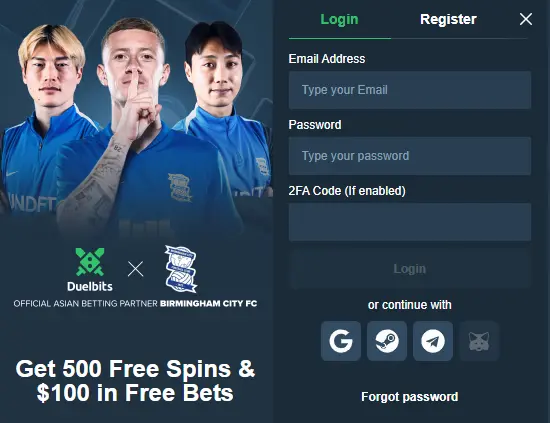login casino